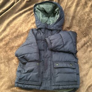 Gap puffer coat, perfect condition. Detachable hoodie (1) 3x25